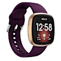 Miniatyrbillede 1 af 4: Til Fitbit Versa 3 silikone urrem Purple
