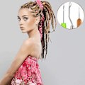 Miniatyrbild 2 av 5: 9 delar böjd spärrkrok Set Spärrkrok Dreadlocks Verktyg