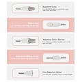 Miniatyrbild 5 av 5: Elektrisk Nagelfilsats Sladdlös, Bärbar Elektrisk Nagelfräsmaskin, Professionell Manikyr Pedikyr Set--Aol02 Rosa