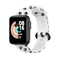 Miniatyrbilde 2 av 5: Mønstertrykt klokkearmbånd i silikon, justerbar smartklokkestropp for Xiaomi Redmi Watch/Mi Watch Lite Multicolor B Other Xiaomi Models