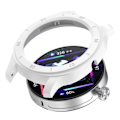 Miniatyrbilde 1 av 5: For Huawei Watch GT Cyber Anti-drop Hard Watch Case Hollow Watch Protective Cover for 22mm Lug Strap White B Huawei Watch GT Cyber