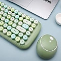 Pikkukuva 3 / 3: Mofii Wireless Mini Candy Keyboard Mouse Combo Set Mix Color 2,4g Green