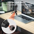 Miniatyrbild 5 av 5: Yanmai T1 Kardioid Kondensator Gaming Mikrofon med RGB Färgglad Belysning & 1,7m Pluggbar USB-C / Typ-C Kabel