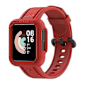 Miniatyrbillede 1 af 5: Håndledsremme til Xiaomimi Watchmi Watch 2/Mi Watch Lite/Mi Watch Lite 2 Smart Watch Rem Blød Håndled Red, Red H Xiaomi Redmi Watch 2 L