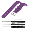 Miniatyrbillede 1 af 5: Silikone Rem til SUUNTO CORE All Black Armbånd Purple