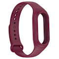 Miniatyrbillede 2 af 5: Til Xiaomi Smart Band 8 Udskiftning Silikone Urrem Integreret Håndledsrem med Etui Wine red, Wine Red G Xiaomi Smart Band 8