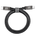 Miniatyrbilde 3 av 5: Pd240w hann-hann Type-c til Type C datakabel 5a 48v Qc3.0 hurtiglading kabel