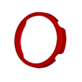 Miniatyrbild 1 av 5: För Mibro A1 watch anti-scratch Cover Hard Shell-Bumper Case-Sleeve Red