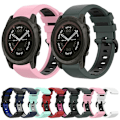 Pikkukuva 3 / 5: Garmin Tactix 7 Pro 26 mm:n silikoni-urheilukellon watch DRE Black-Blue