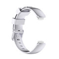 Pikkukuva 3 / 4: For Fitbit Inspire 2 TPE-ranneke S Silver