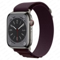 Miniatyrbild 1 av 5: Alpine Loop Band För Apple Watch Rem 49mm 44mm 40mm 45mm 41mm 42mm 38mm 38 40 44 45 Mm Armband Iwatch Ultra Series 7 6 3 Se 8 42 44 45 49mm wine