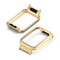 Miniatyrbild 1 av 2: För Xiaomi Mi Band 7 Pro Watch Case Anti-kollisionsskyddande ramstöd för 18 mm handledsrem Gold C Xiaomi Mi Band 7 Pro
