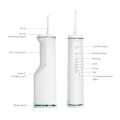 Miniatyrbillede 3 af 5: Oral Irrigator, 350 ml med 4 arbejdsindstillinger (sort)