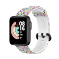 Miniatyrbillede 2 af 5: Mønstret printet urrem i silikone - Justerbar smart watch rem til Xiaomi Redmi Watch/Mi Watch Lite Multicolor D Other Xiaomi Models