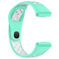 Miniatyrbild 4 av 5: Tvåfärgade klockarmband i silikon för Xiaomi Redmi Watch 3 Lite/Watch 3 Active, med snabbkoppling och utbytbara Multicolor I Xiaomi Redmi 3