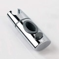 Miniatyrbillede 4 af 5: Chrome Abs Brusehoved Holder Bruseholder Clip On Shower Bar Håndbruser Holder 360 Rotation For Badeværelse Oval,s