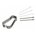Miniatyrbillede 5 af 5: Fjern Tool Touch Stylus S Pen Tips til Samsung Galaxy Tab S6/s6 Lite/s7 Gray