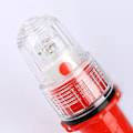 Miniatyrbillede 5 af 5: 2024 Kaesi Single Flash Fiskelampe Far Lighting Range Automatisk lysstyring Slidfast bøje Fiskenet Lys til udendørs Red