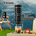 Miniatyrbillede 2 af 5: Bærbar kaffemaskine, multifunktionel 3-i-1 kapselkaffemaskine