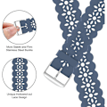 Miniatyrbild 2 av 5: Smartwatch-armband handledsrem för Apple Watch Series 9/8/7 41mm/6/5/4/SE (2023)/SE(2022)/SE 40mm/3/2/1 Blue G Apple Watch Series 9 4
