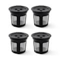 Miniatyrbillede 1 af 5: Kaffefilter, 4-pak genanvendelig til Ninja Dual Brew Pro Cfp301 Cfp201