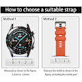 Miniatyrbild 3 av 5: Dubbelfärgat 20 mm silikonarmband för Coros Pace 2/Garmin vivoactive 5/GarminActive 5/Venu Sq 2 Army Green Black