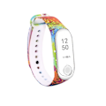 Miniatyrbilde 1 av 4: Silikonmaling håndleddsstropp for Xiaomi Mi Band 3 & 4