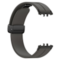 Miniatyrbild 4 av 5: Ersättningsilikonband med vikspänne till Samsung Galaxy Fit3 SM-R390 Dark Grey