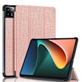 Pikkukuva 1 / 4: Xiaomi Pad5 Pro 12,4 tuuman suojakotelo, iskunkestävä, telineellinen, pehmeä silikonikuori Rose Gold