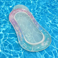 Miniatyrbild 1 av 5: Uppblåsbar Pool Lounger för Vuxna - Stor Solbädd för Stranden (Blå Lila)