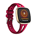 Pikkukuva 1 / 4: Fitbit Versa 3 / 4 -silikoniranneke, koko: S Rose Red