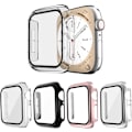 Miniatyrbillede 1 af 5: 4-pak til Apple Watch Case 40mm SE Series 6 5 4 med hærdet glas