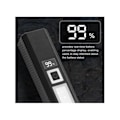 Miniatyrbillede 4 af 7: Højintensitets LED pandelampe med sensor, genopladelig via USB, zoom, vandtæt W678 sort