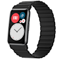 Miniatyrbillede 4 af 4: Magnetisk silikone rem til Huawei Watch Fit / Watch Fit Special Edition Black