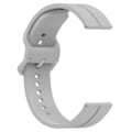 Miniatyrbillede 3 af 5: Til Samsung Galaxy Watch 3 45mm/Huawei Watch GT3 SE Universal Watch Strap 22mm Silikone Justerbar Rem Light Grey