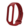 Miniatyrbild 1 av 5: Mjuk TPU-klockarmband för Xiaomi Mi Band 7, justerbart armband Wine red, Wine Red L Xiaomi Mi Band 7