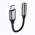 Miniatyrbilde 2 av 5: Usb C til 3,5 mm-kontakt, Usb C 3,5 mm-adapter, Usb C Aux-adapter, Usb C til 3,5 mm Aux-lydadapter, Usb C-hodetelefonadapterinngang