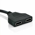 Pikkukuva 3 / 4: HDMI-portti uros-naaras 1 tulo 2 lähtö jakokaapeli sovitin muunnin 1080p