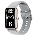 Miniatyrbillede 3 af 4: Til Huawei Watch Fit mini/Talkband B3/Talkband B6 Blød Urrem 16mm Rem Udskiftning Grey, Grey F Huawei Watch Fit mini