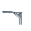 Miniatyrbillede 1 af 5: Rustfrit Stål Folde Trekant Bracket Væg Foldeskillevæg 14inch white