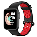 Miniatyrbillede 2 af 5: Dual-Color Hollow Silicone Watchband Rem til Xiaomi Redmi Watch 2 C Other Xiaomi Models