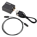 Pikkukuva 2 / 5: Digitaalinen optinen koaksiaalinen Toslink Analog Rca Audio Converter -sovitin