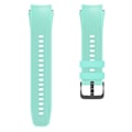 Miniatyrbillede 3 af 5: For Oppo Watch X udskiftning blød silikone rem justerbar urrem Teal