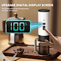 Miniatyrbild 2 av 5: Bärbar Kaffemaskin, Digital Display Pumptyp 3-I-1 Kapselkaffemaskin (Grå)