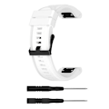Miniatyrbild 1 av 5: För Garmin Fenix ​​5x 26mm Fenix3 / Fenix3 Hr Watch KJV White)
