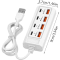 Pikkukuva 4 / 5: Usb C Hub Multiporttisovitin, 8-porttinen [4Usb+4Pd] 25W 5V:n USB-laitteille