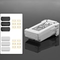 Miniatyrbild 3 av 5: 3 st dammskydd för batteriladdningsport för Mini 3 Pro-batteriport Gray