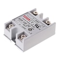 Miniatyrbild 2 av 5: Ssr-100 Dd halvledarrelämodul 100a 3-32v DC-ingång 5-60v DC-utgångsrelä