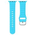 Miniatyrbilde 4 av 5: Håndleddsremmer for Apple Watch Ultra 49mm/SE/SE (2022) 44mm/Series 8/7 45mm/6/5/4 44mm/3/2/1 42mm Wave Azure, Sky Blue L Apple Watch Ultra 49mm