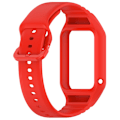 Miniatyrbillede 3 af 5: Til Xiaomi Smart Band 8 Pro Let Justerbar Urrem i Fleksibelt Silikone Red